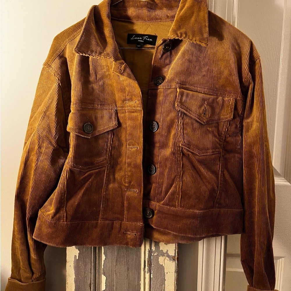 Love Tree corduroy jacket
